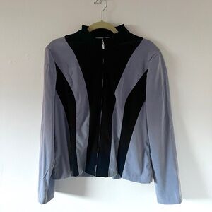 Vintage Women’s Panelled Zip Up Jacket